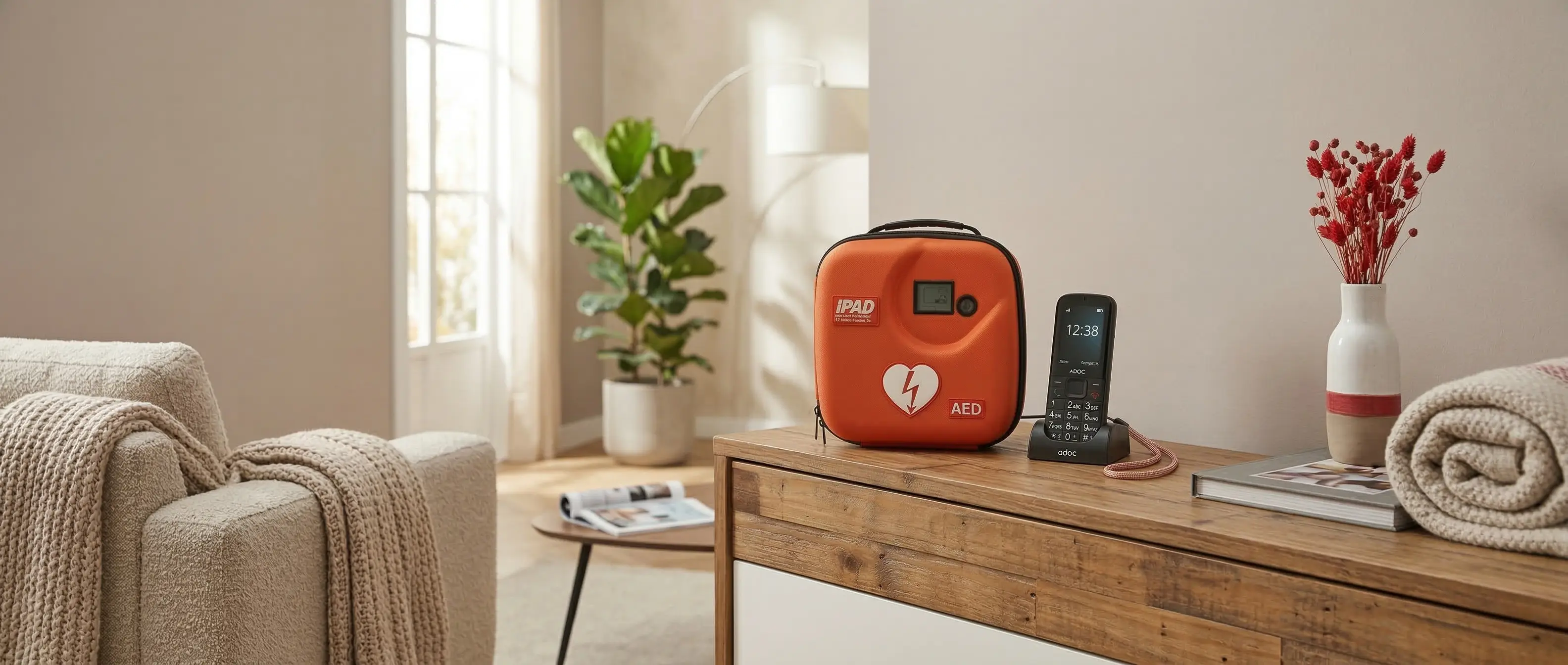 Familia en hogar seguro